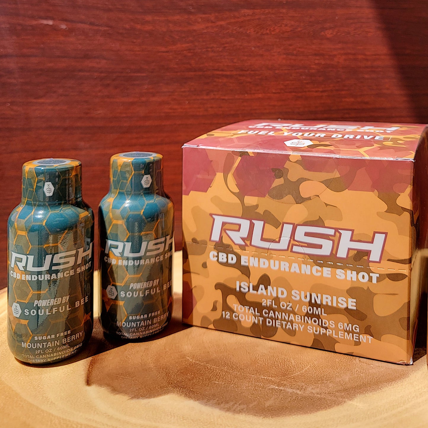 Soulful Bee - CBD + Lions Mane Endurance Shot