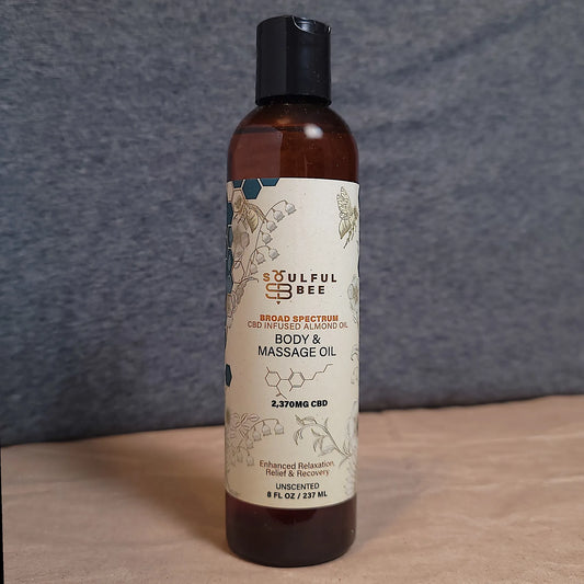 Soulful Bee - CBD Massage & Body Oil