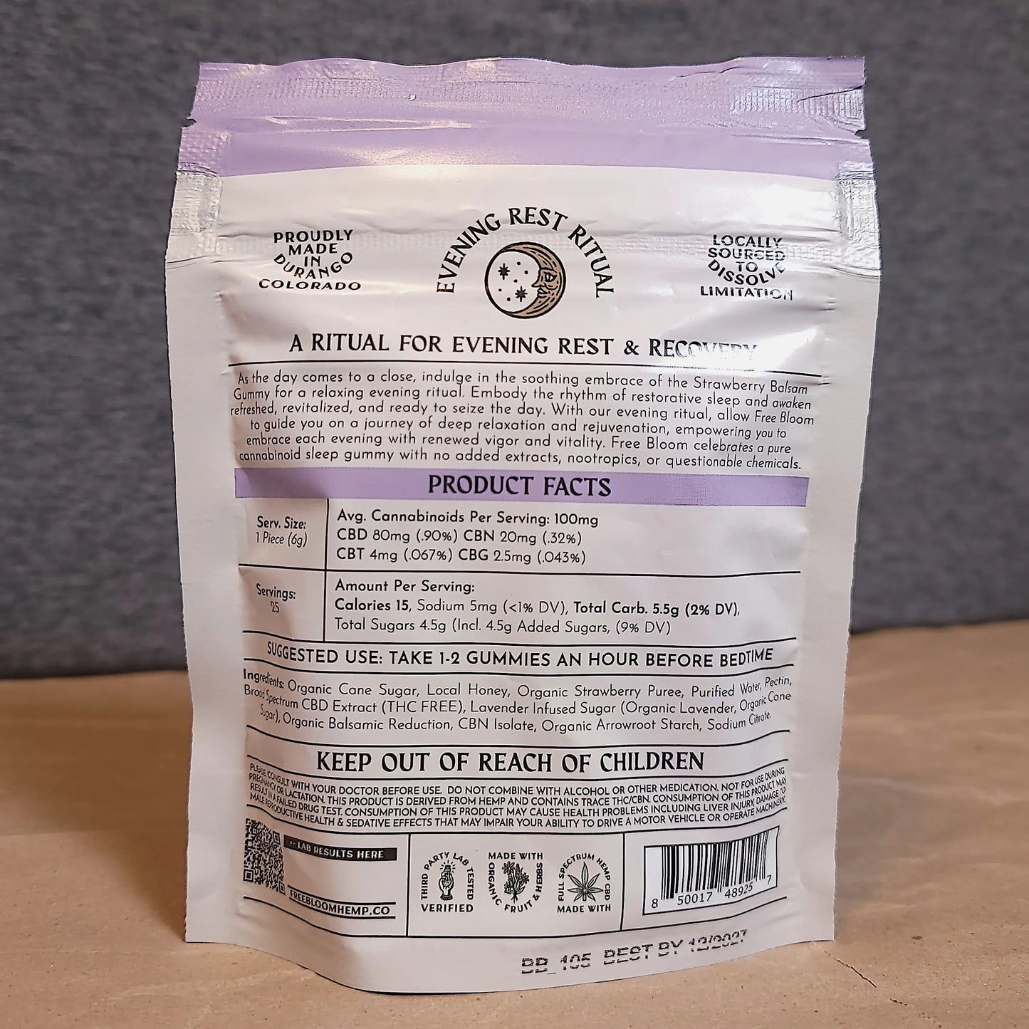 Free Bloom - Berry Balsamic Sleep Gummies