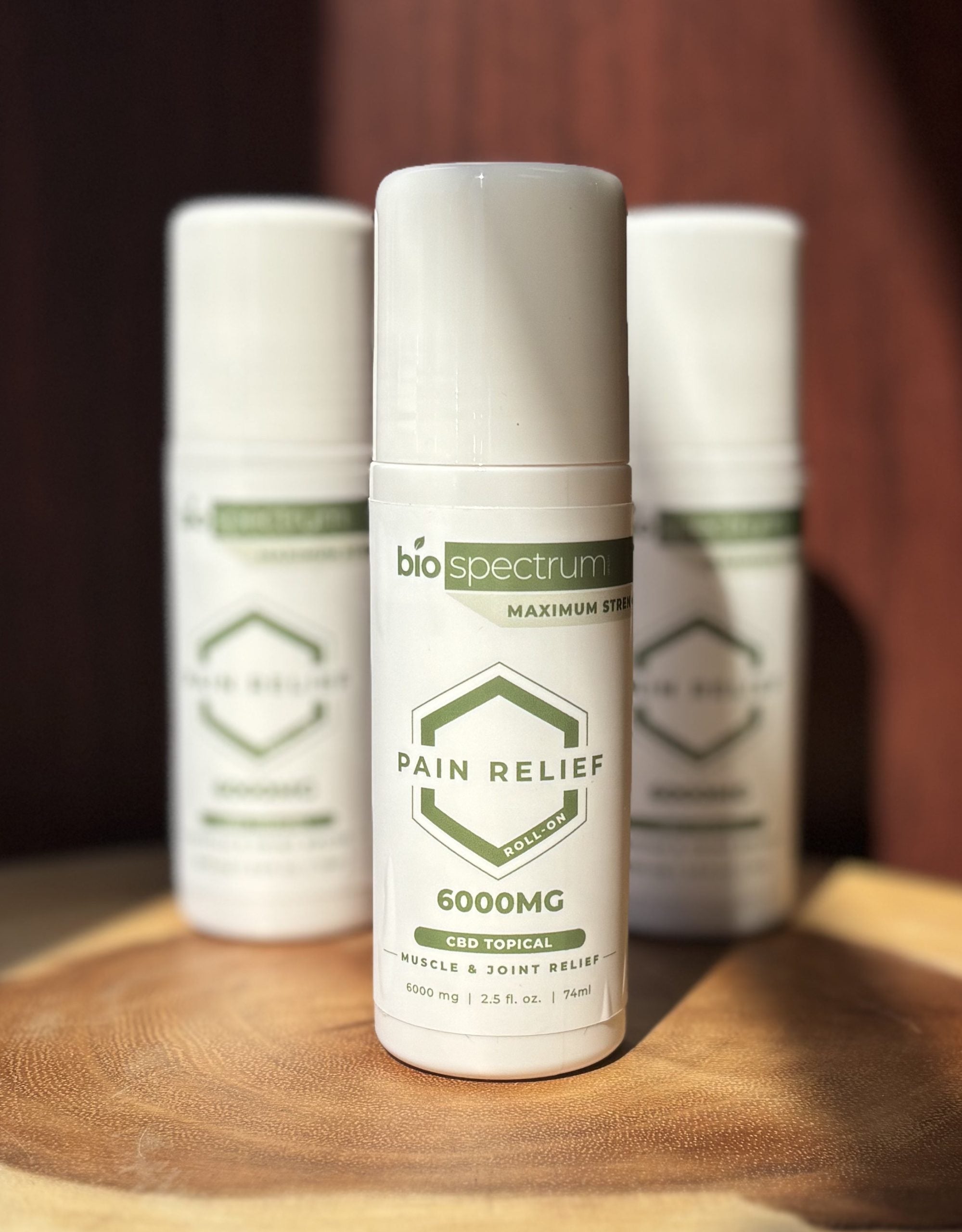 BioSpectrum hemp company lidocaine roll-on