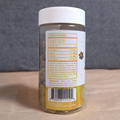 canna river CBD pet treats chicken flavor nutrition facts