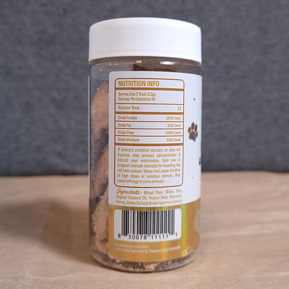canna river CBD pet treats peanut butter flavor nutrition facts
