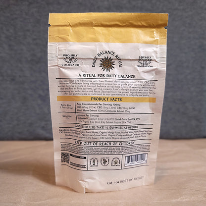 Free Bloom - Lion's Mango Day Gummies