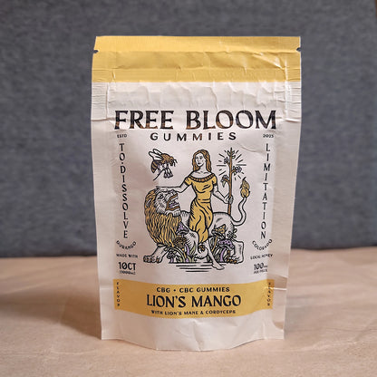 Free Bloom - Lion's Mango Day Gummies
