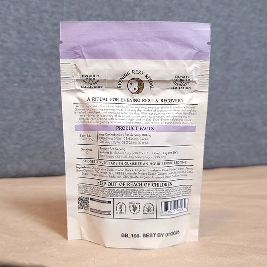Free Bloom - Berry Balsam Sleep Gummies