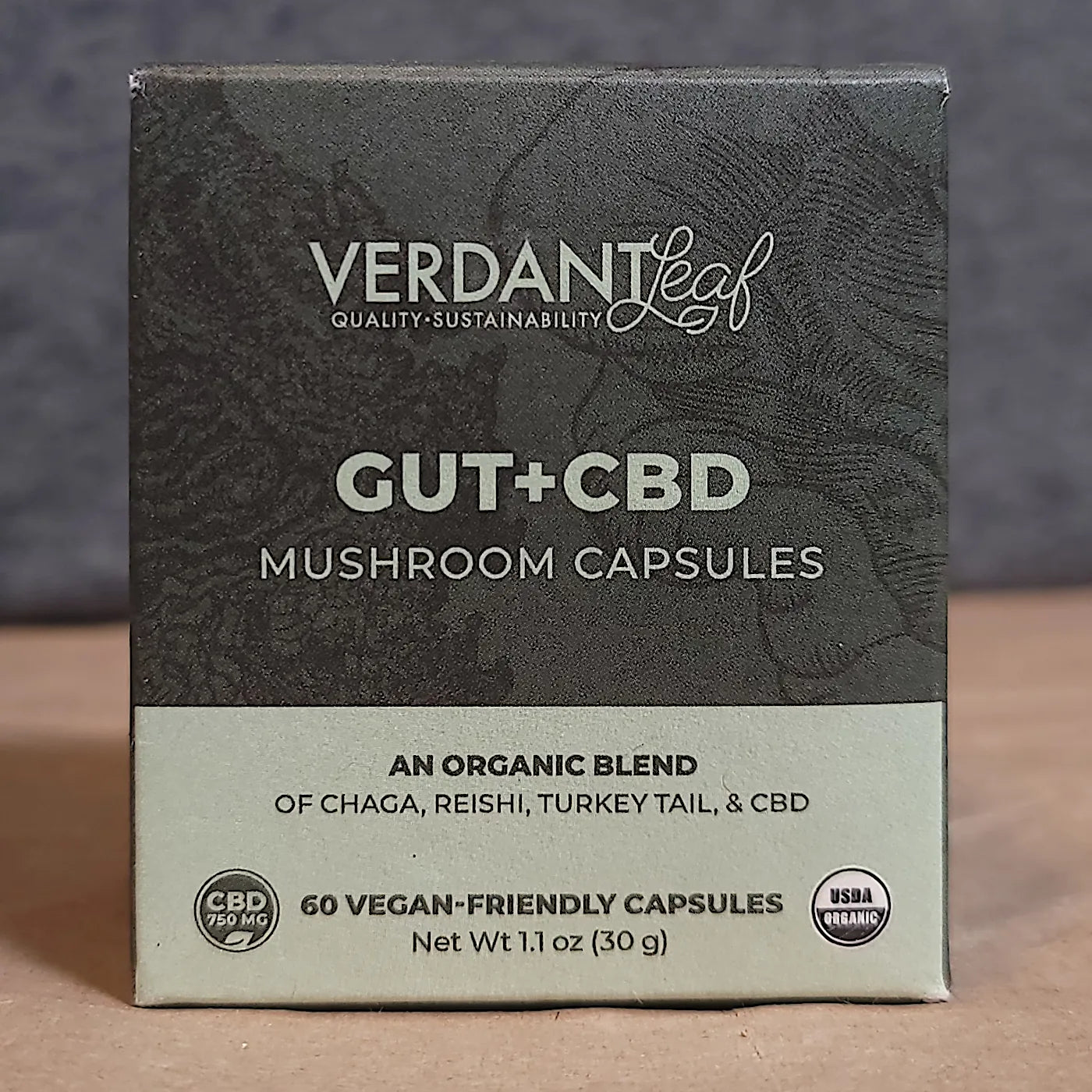 Verdant Leaf - "Gut Support" + CBD Capsules