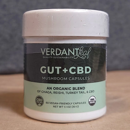 Verdant Leaf - "Gut Support" + CBD Capsules