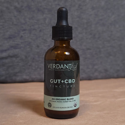 Verdant Leaf - "Gut Support" + CBD Tincture