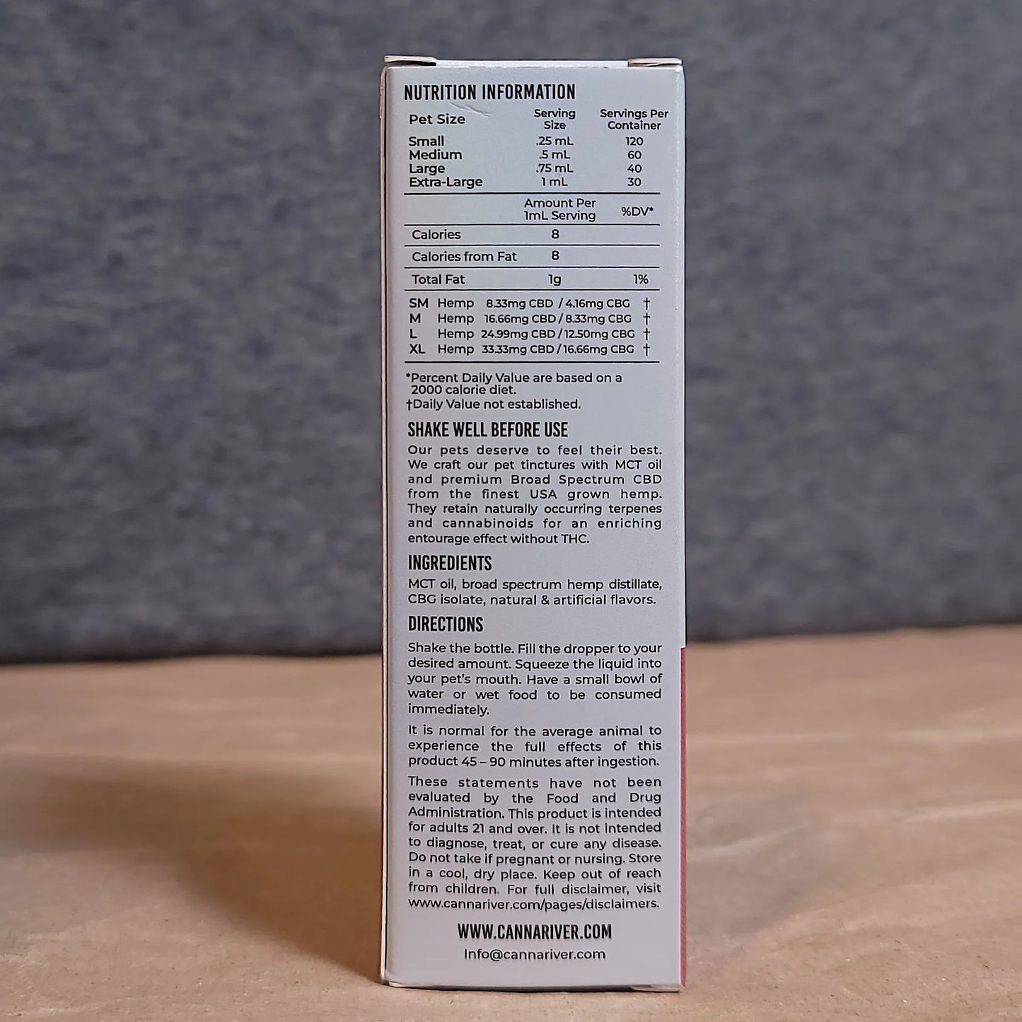 Canna River - Pet Tincture