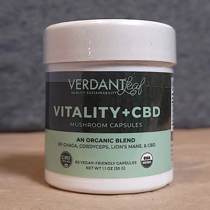 Verdant Leaf - "Vitality" + CBD Capsules
