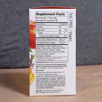 Wyld - Peach Uplift Gummies