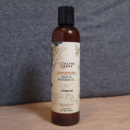 Soulful Bee - CBD Massage & Body Oil