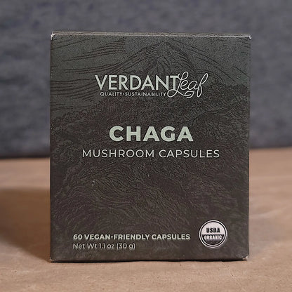 Verdant Leaf - "Daily Wellness" Chaga Capsules