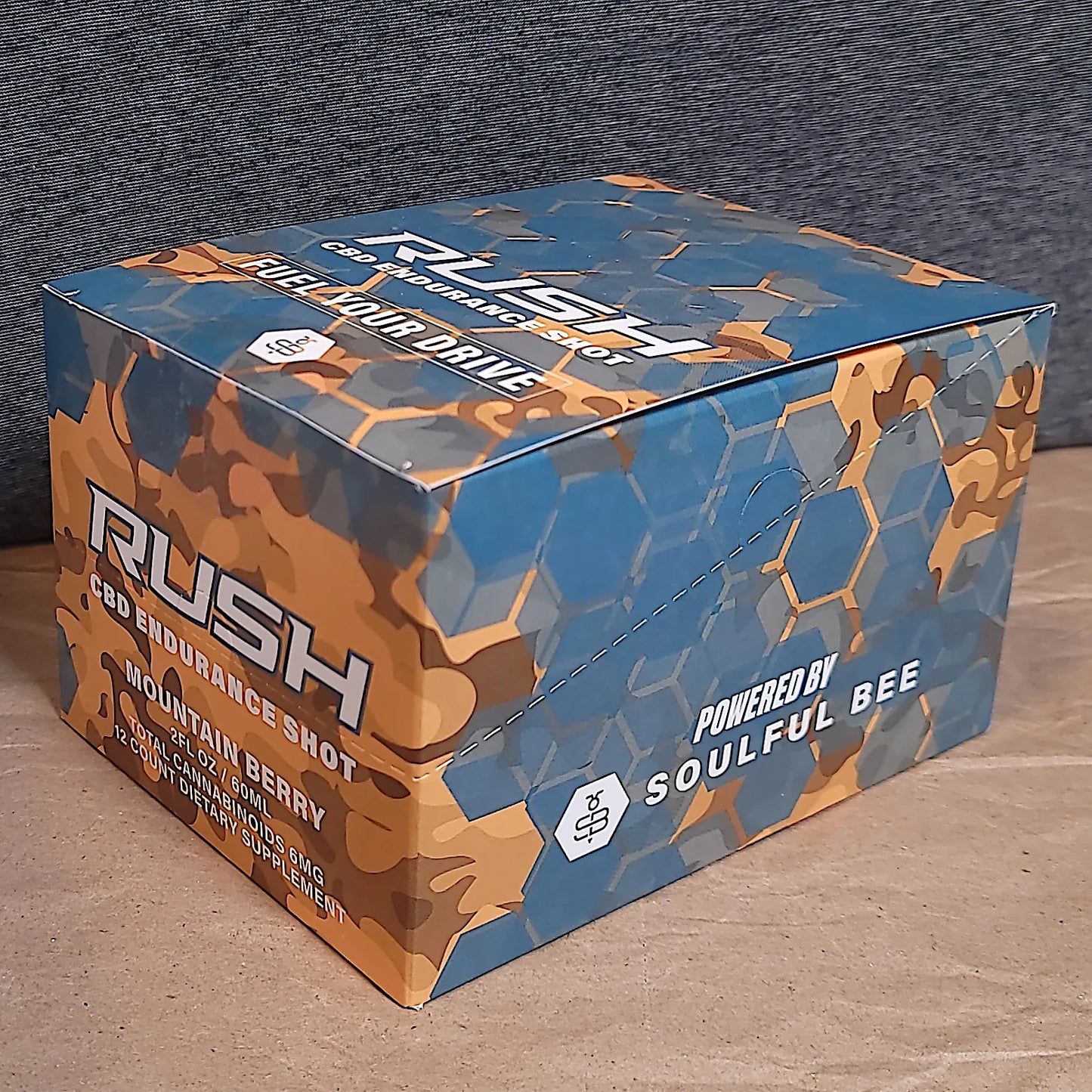 Soulful Bee - CBD + Lions Mane Endurance Shot