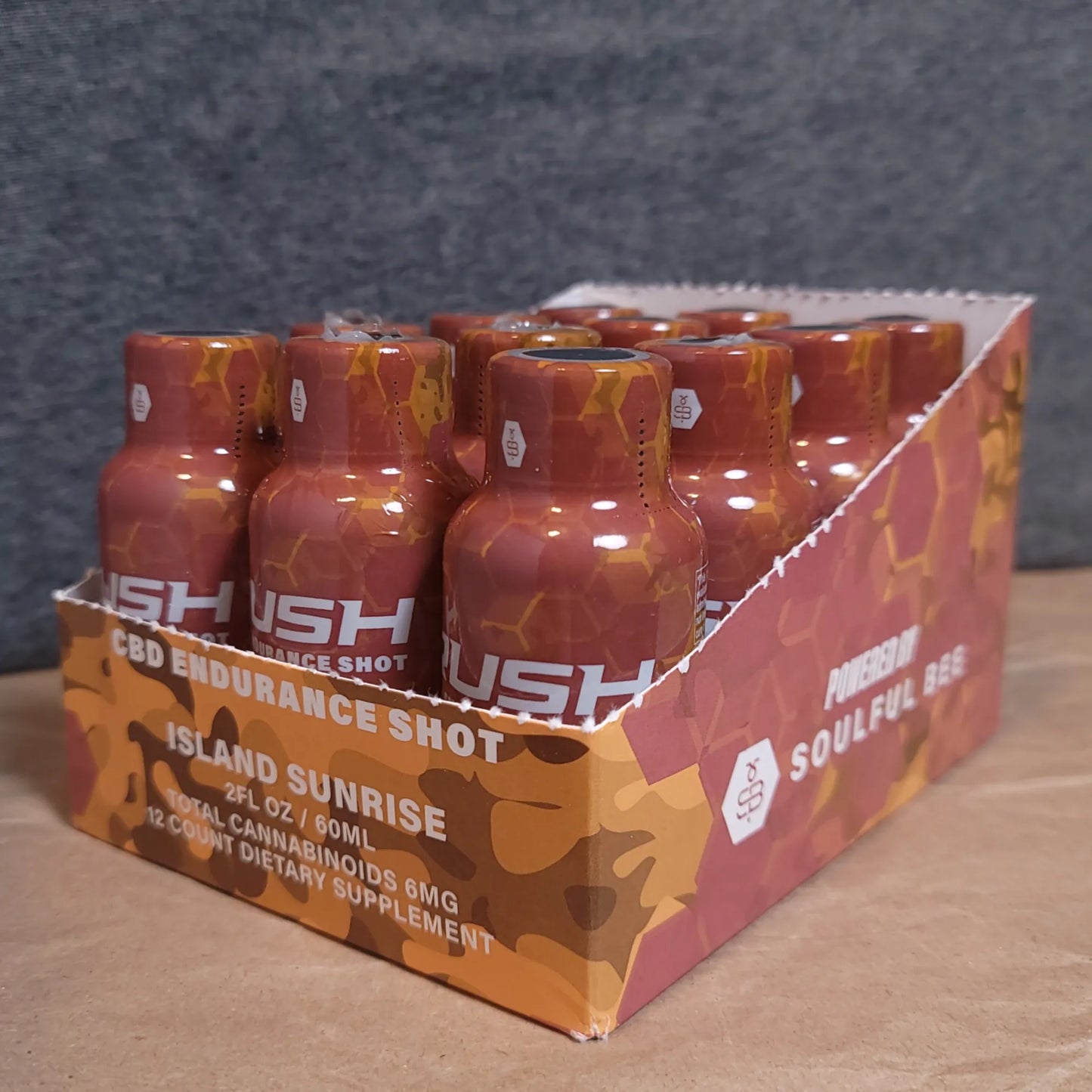 Soulful Bee - CBD + Lions Mane Endurance Shot