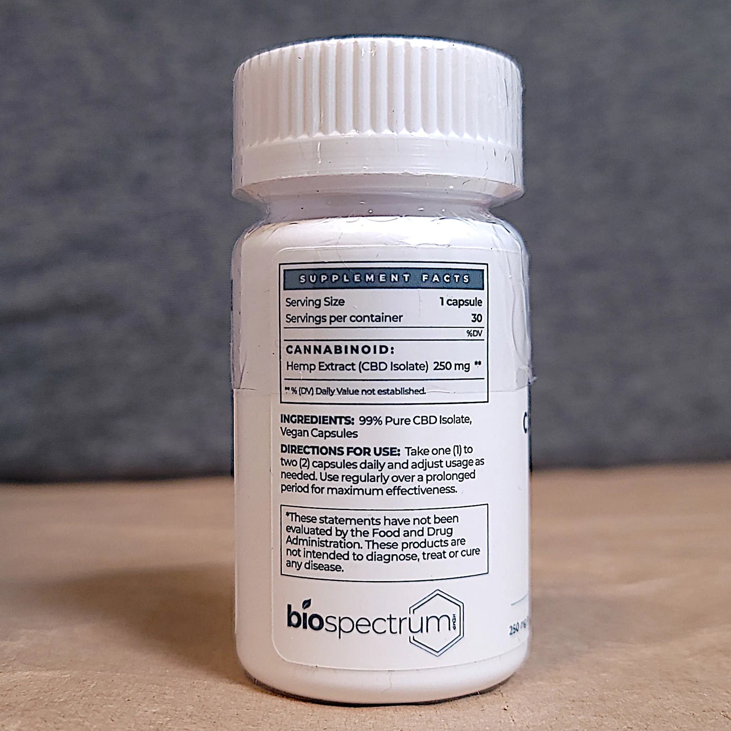 Biospectrum - Extended Release CBD Capsules