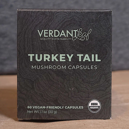 Verdant Leaf - "Gut Support" Turkey Tail Capsules