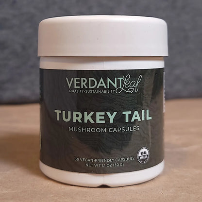 Verdant Leaf - "Gut Support" Turkey Tail Capsules