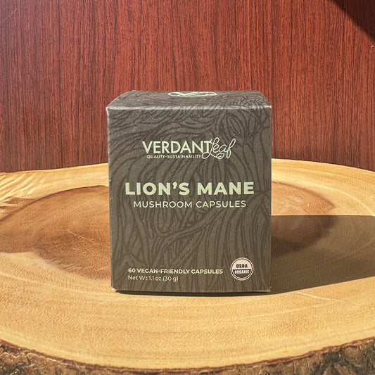 Verdant Leaf - "Focus" Lions Mane Capsules