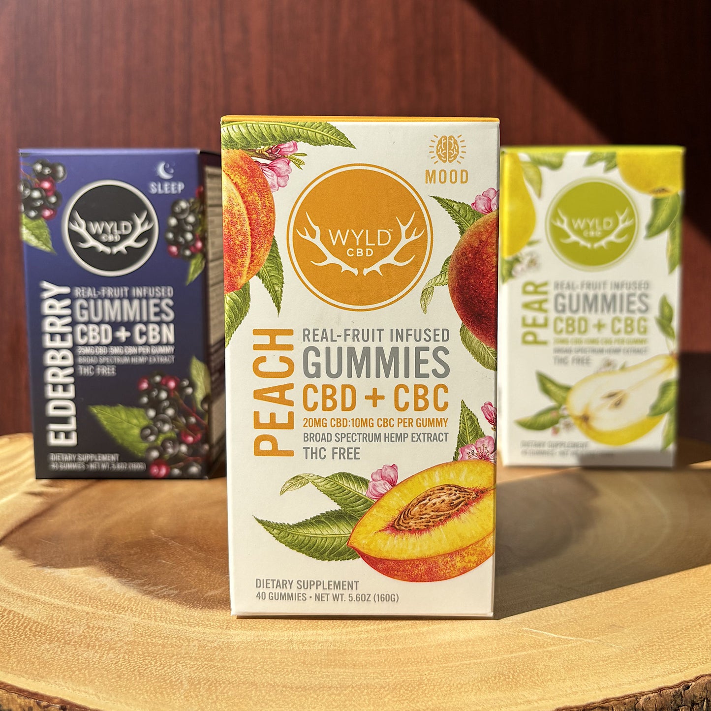 Wyld - Peach Uplift Gummies